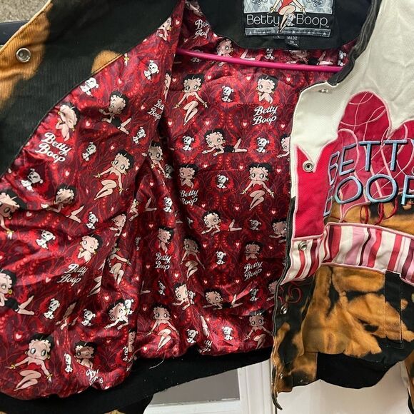 ⚡CLOSET CLEAR-OUT: PRICE DROP⚡ RARE Vintage Betty Boop JH Design Jacket - Picture 9 of 14